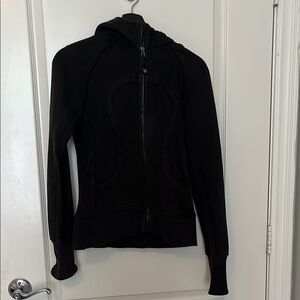 Lululemon Black Scuba Zip-Up Hoodie